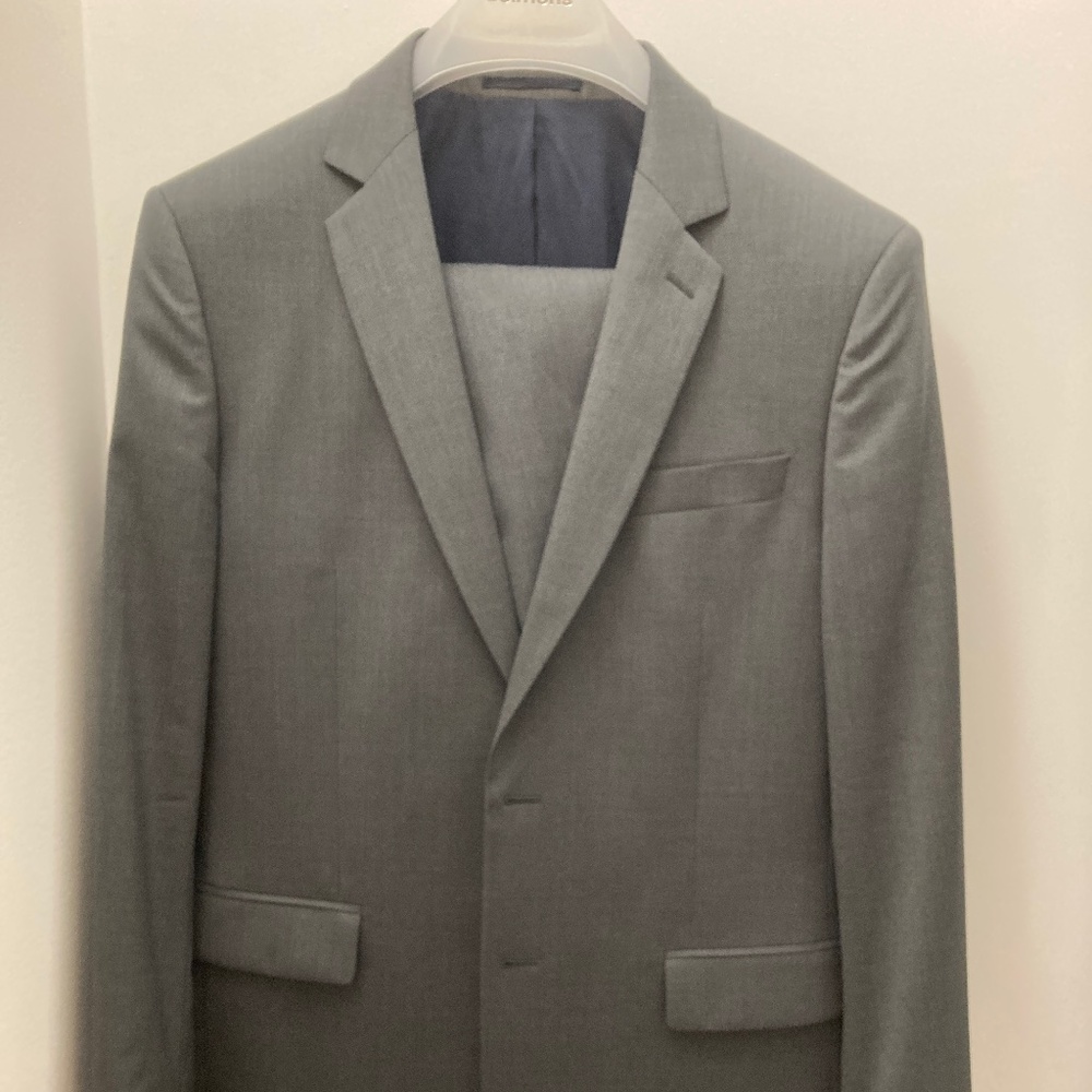 Simons Marzotto Grey Suit